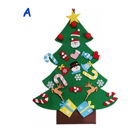🎅Christmas Hot Sales - 49% OFF🎁DIY Felt Christmas Tree Set 🎄🎄