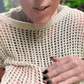 🏖️Summer Hot Sale 50% OFF🎁 Womens Summer Scoop Neck Short Sleeve Sweater Casual Crochet Hollow Out Knit Tops Pullover Shirts Beach Coverup