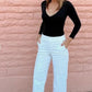 🍂Early Autumn Hot Sale 50% OFF👖Stretch Twill Cropped Wide Leg Pants💗