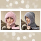 🔥Last Day Promotion - 75% OFF🔥Women's Winter One-Piece Knitted Beanie Scarf Mask 3-in-1 Balaclava