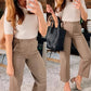 🍂Early Autumn Hot Sale 50% OFF👖Stretch Twill Cropped Wide Leg Pants💗