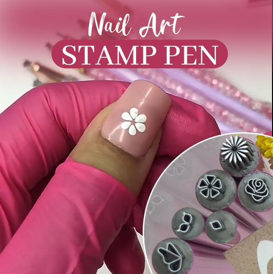🔥Last Day Promotion 50% OFF - Nail Art Stamp Pen