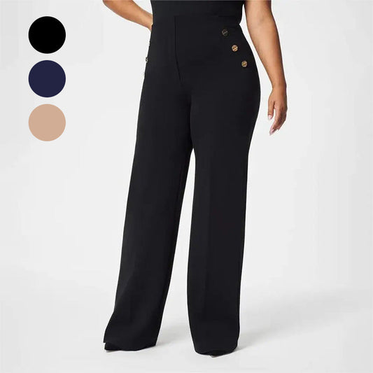 👖Three Lengths Available✨High Stretch High Waist Wide Leg Trousers
