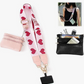 💗HOT SALE 50% OFF📱Phone Strap with Zippered Pouch