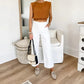🍂Early Autumn Hot Sale 50% OFF👖Stretch Twill Cropped Wide Leg Pants💗