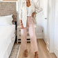 🍂Early Autumn Hot Sale 50% OFF👖Stretch Twill Cropped Wide Leg Pants💗