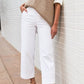 🍂Early Autumn Hot Sale 50% OFF👖Stretch Twill Cropped Wide Leg Pants💗