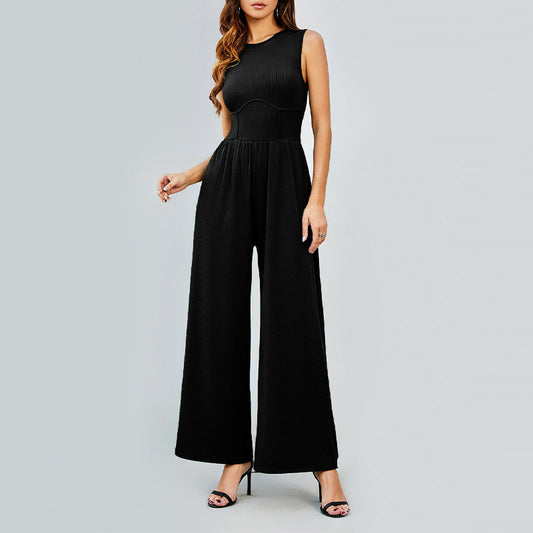 💖 Last Day 49% Off🎀Women’s Sleeveless Wide Leg Overalls