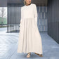 🔥Black Friday Promotion 49%OFF🔥Flowy Knit Midi Dress with Full Sleeves