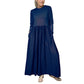 🔥Black Friday Promotion 49%OFF🔥Flowy Knit Midi Dress with Full Sleeves