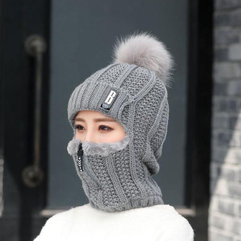 Winter Siamese Windproof Hat-8