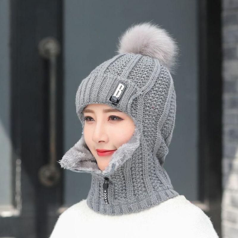 Winter Siamese Windproof Hat-9