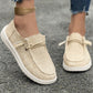 Women's Canvas Loafers with Wide Width