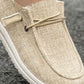 Women's Canvas Loafers with Wide Width