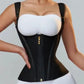 🔥Mother's Day Hot Sale 50%🎉Women's Solid Color Adjustable Hook & Eye Closure Zipper Shapewear Top