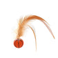 Interactive Cat Bouncy Ball with Feather