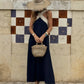 🔥Mother's Day Hot Sale 50%💐Spring Specials🌸 Women's Halter Neck Sleeveless Maxi Dress