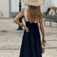 🔥Mother's Day Hot Sale 50%💐Spring Specials🌸 Women's Halter Neck Sleeveless Maxi Dress
