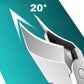 🔥Mother's Day Hot Sale 50%🔥 Anti-Splash 25° Slant Edge Nail Clipper 3-Piece Set