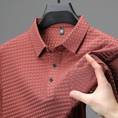 🔥Father's Day Hot Sale 50%🔥🎉Men’s Textured Short-Sleeve Shirt🎉