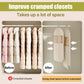 🔥Mother's Day Hot Sale 50%🔥 Space Saving Hanging Garment Bag with Self Compression Zipper