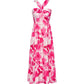 ⏰Hot Sale 50%🌺Cross Halter Sleeveless Floral Printed Dress💃