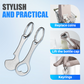 ✨✨Buy 2 Get 1 Free✨✨2 Pieces Stainless Steel Shopping Trolley Token Keyrings